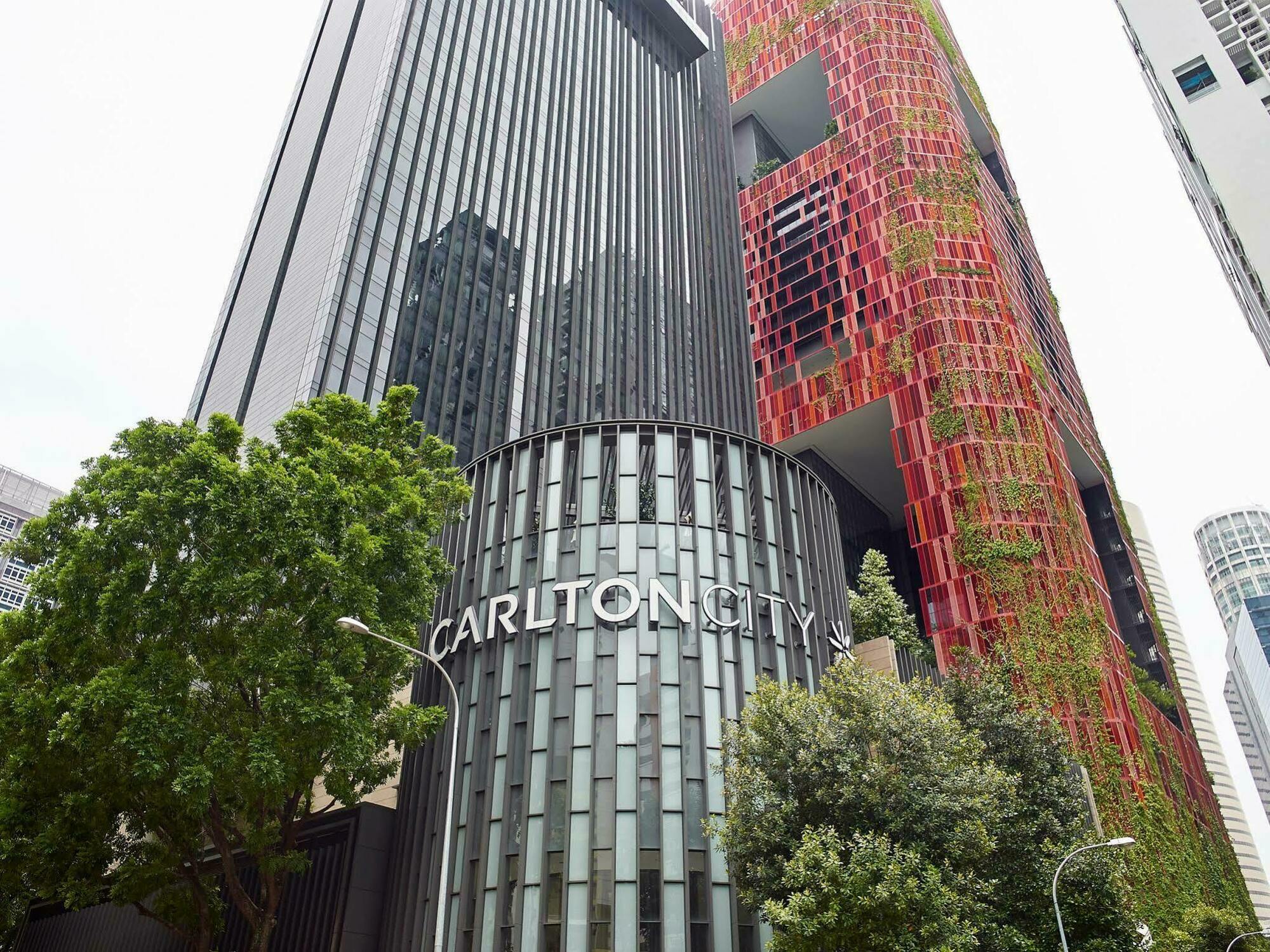 Carlton City Hotel Singapur Exterior foto